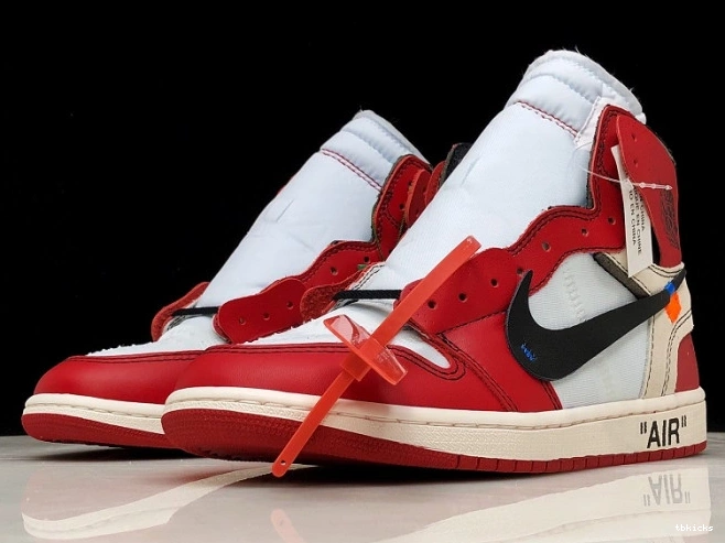 Cheap TBK Off-White 1 AA3834-101 Chicago Air Ten Jordan Retro The 0817